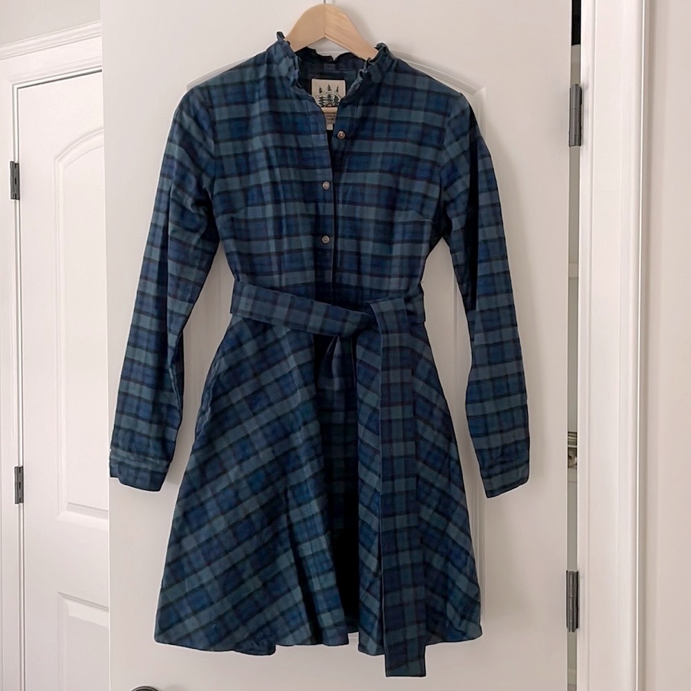 Kiel James Patrick Flannel Dress